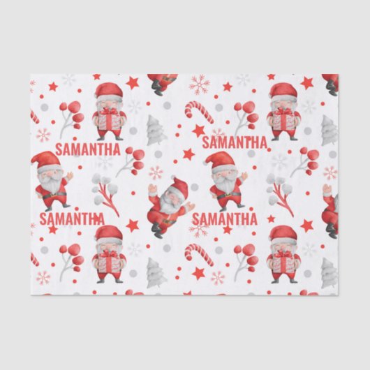 Speciaal kerstkerstkerstkerstpatroon tissuepapier (Voorkant)