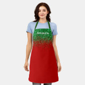 Speciaal kerstkeuken Apron Schort (Gedragen)