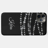 Speciaal kerstlampje op zwarte iPhone draagtas Case-Mate iPhone Case (Achterkant (horizontaal))