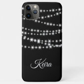 Speciaal kerstlampje op zwarte iPhone draagtas Case-Mate iPhone Case (Achterkant)