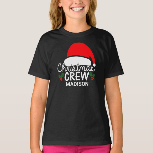 Speciaal kerstman Kind Santa Hat T-shirt (Voorkant)