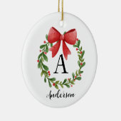 Speciaal kerstmonogram Ornament (Rechts)