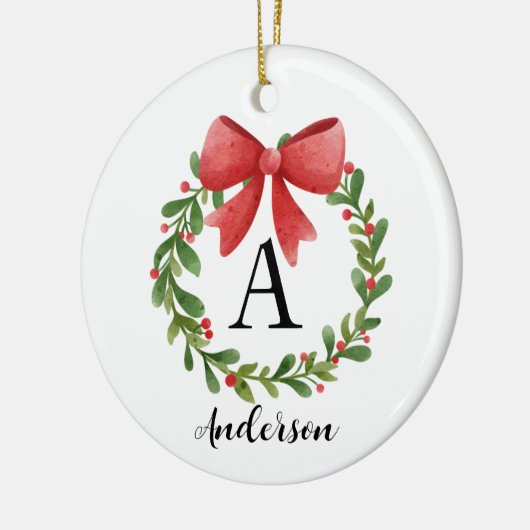 Speciaal kerstmonogram Ornament (Links)