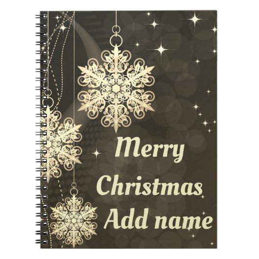 Speciaal kerstnotitieboek notitieboek (Voorkant)