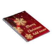 Speciaal kerstnotitieboek notitieboek (Rechterzijde)