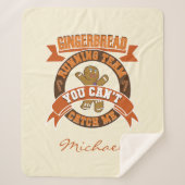 Speciaal kerstontbijtteam sherpa deken (Voorkant)