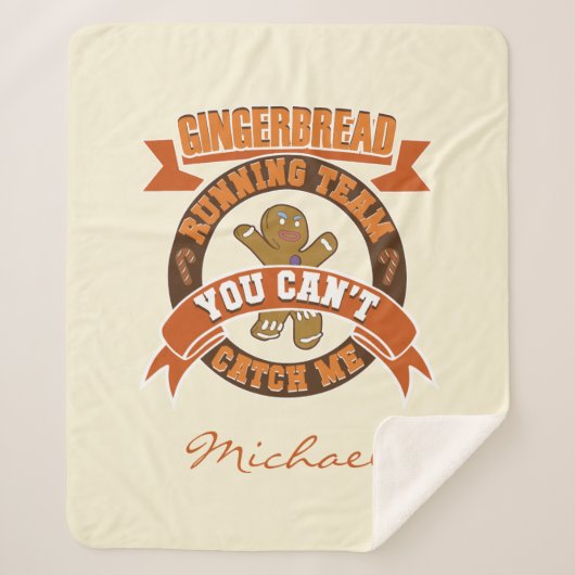 Speciaal kerstontbijtteam sherpa deken (Voorkant)