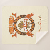 Speciaal kerstontbijtteam sherpa deken (Voorkant (horizontaal))