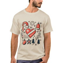 Speciaal Kerstpaar T-shirt