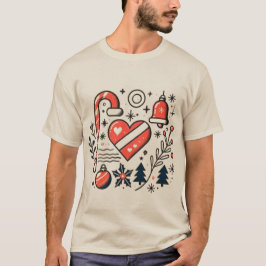 Speciaal Kerstpaar T-shirt