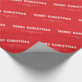 Speciaal kerstpapier voor de rode kerst cadeaupapier (Hoek)
