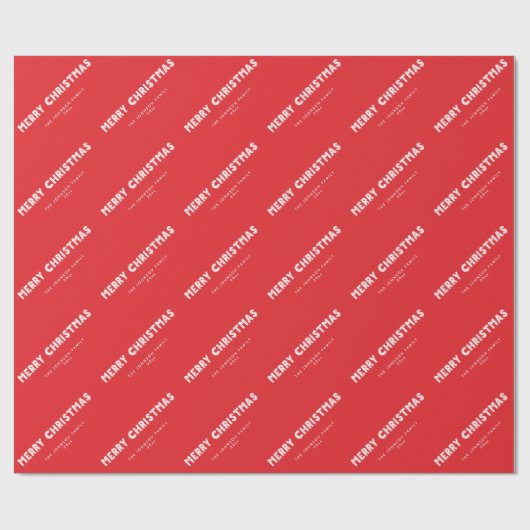 Speciaal kerstpapier voor de rode kerst cadeaupapier (Vlak)