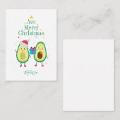 Speciaal kerstrecensie op maat notitiekaartje (Voorkant / Achterkant)