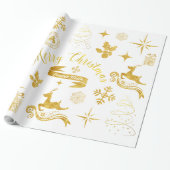 Speciaal kerstrecept cadeaupapier (Uitgerold)