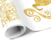 Speciaal  kerstrecept cadeaupapier (Rol Hoek)