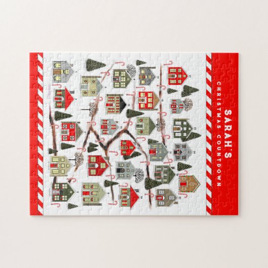 Speciaal kerstrecorder Jigzaag Puzzle Legpuzzel (Horizontaal)