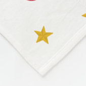 Speciaal kerstrecyclepatroon voor paar fleece deken (Hoek)