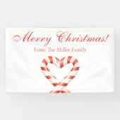 Speciaal kerstsnoeprietzandel spandoek (Horizontaal)