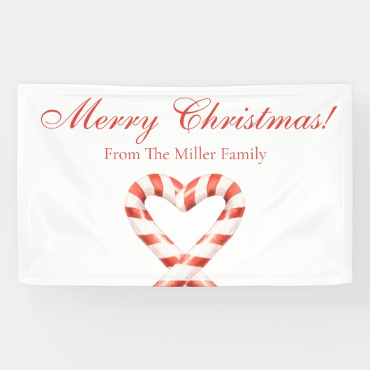 Speciaal kerstsnoeprietzandel spandoek (Horizontaal)
