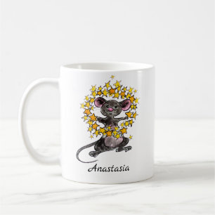 Speciaal kerstStar-muis met Merry Koffiemok
