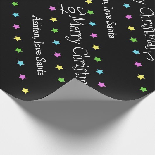 Speciaal kerststaren, verpakt papier (Hoek)