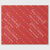 Speciaal kerststaren, verpakt papier (Vlak)