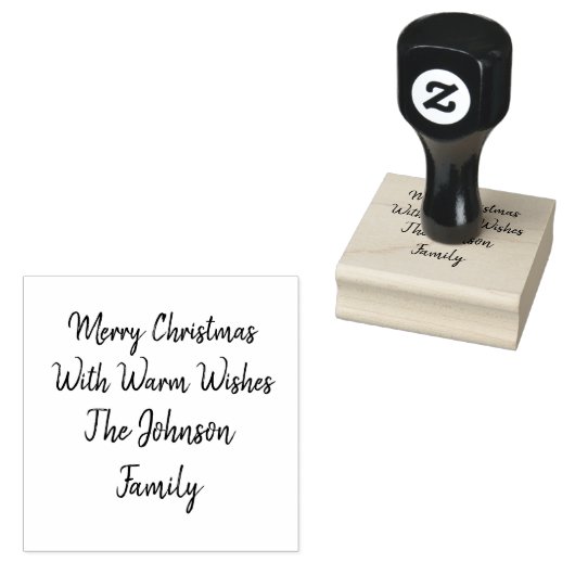 Speciaal kerststempel rubberstempel (Gestempeld)