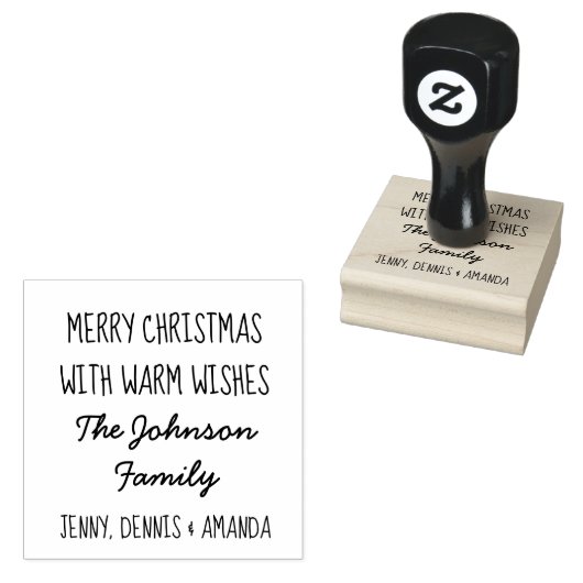 Speciaal kerststempel rubberstempel (Gestempeld)