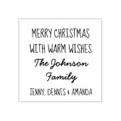 Speciaal kerststempel rubberstempel (Afrduk)