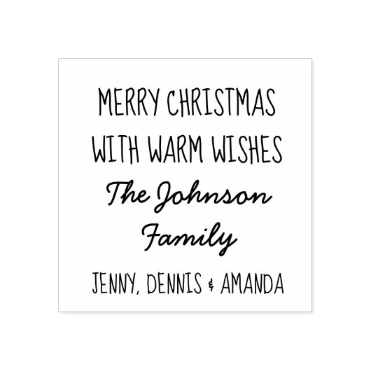 Speciaal kerststempel rubberstempel (Afrduk)