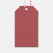 Speciaal kerstvakantiekoekje bakken cadeaulabel (Achterkant)