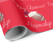 Speciaal kerstvakantieoord Football Cadeaupapier (Rol Hoek)