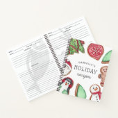 Speciaal kerstvakantierecept notitieboek (Binnen)