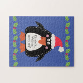 Speciaal kerstvoorstel Penguin Legpuzzel (Horizontaal)