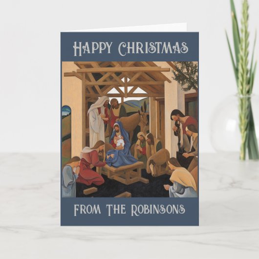 Speciaal kerstWenskaart Feestdagen Kaart (Voorkant)