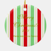 Speciaal kerstzwart-witlab-pop keramisch ornament (Achterkant)