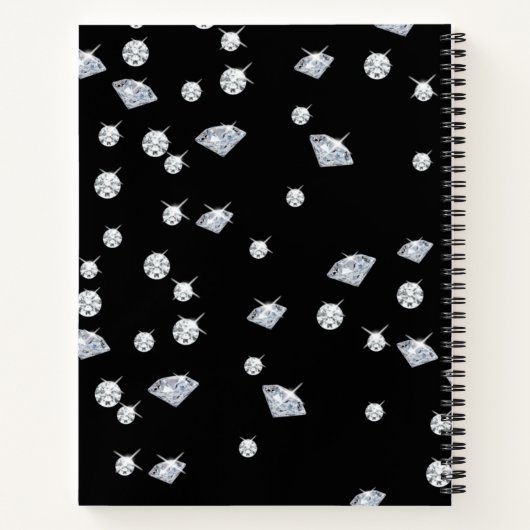 Speciaal keukenboek met reservediamanten notitieboek (Achterkant)