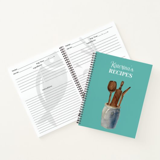 Speciaal keukengereedschap Ontvang Notitieboek (Binnen)