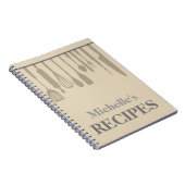 Speciaal keukengerei notitieboek (Rechterzijde)