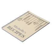 Speciaal keukengerei notitieboek (Linkerzijde)