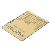 Speciaal keukengerei notitieboek (Linkerzijde)