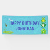 Speciaal kikkerbanner spandoek (Horizontaal)