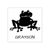 Speciaal kikkervisje voor Kinder Rubberstempel (Afrduk)