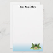 Speciaal kikkerwerk briefpapier (Voorkant / Achterkant)