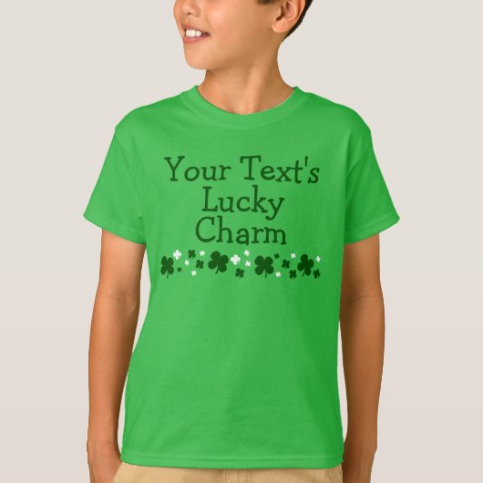 Speciaal Kind Lucky Charm St. Patrick's Day T-shirt (Voorkant)