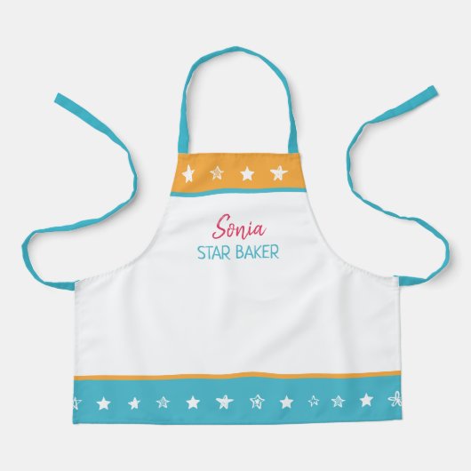 Speciaal Kinder baking Apron Schort (Voorkant)