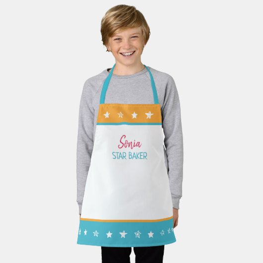 Speciaal Kinder baking Apron Schort (Gedragen)