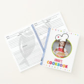 Speciaal Kinder Cookbook (Uw Foto) Notitieboek (Binnen)