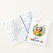 Speciaal Kinder Cookbook (Uw Foto) Notitieboek (Binnen)
