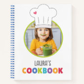 Speciaal Kinder Cookbook (Uw Foto) Notitieboek (Voorkant)